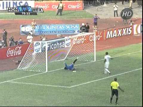 Empate de Honduras ante México, gol de Bengtson