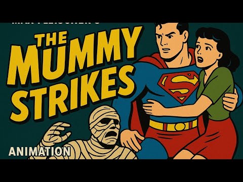 Max Fleischer's Superman | The Mummy Strikes | Animation | Superhero | Mystery