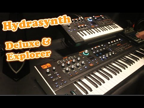 Hydrasynth Deluxe & Explorer // Overview & Demo // Knobcon 2021