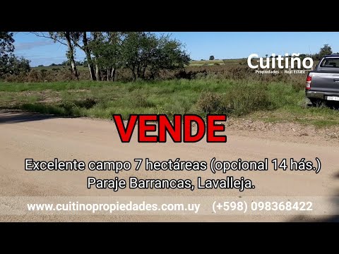 Excelente campo 7 hectáreas en Lavalleja Uruguay (VENDIDO)