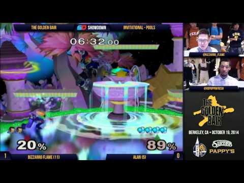 The Golden Bair - Pools: Bizzarro Flame (Ganon) vs Alan (Sheik)
