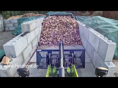 Rabaud Siebanlage Brennholzreinigung bei Holzfront