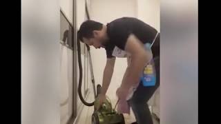 Watch what happens when you don't hire a professional cleaner.