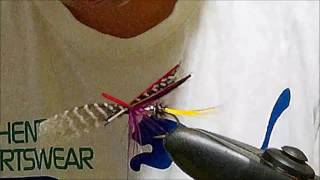 tying a cuckoo trout wet fly