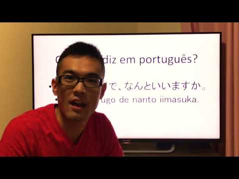 Aula de Japonês "Conversação básica”