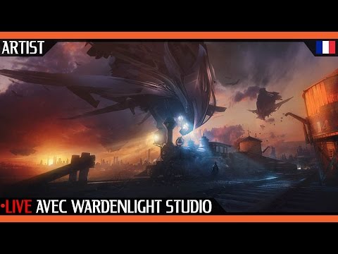 Live with Wardenlight Studio | Bastien Grivet & Jessica Rossier | Concept Artists