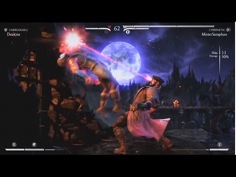 MKXL Unbreakable Sub-Zero VS Dualist Liu Kang, Cybernetic Kano