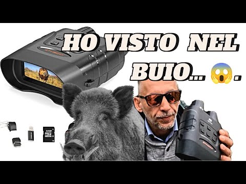🇮🇹CACCIA:HO PROVATO UN BINOCOLO NOTTURNO... E QUELLO CHE HO VISTO E' INCREDIBILE! 🔥👀"