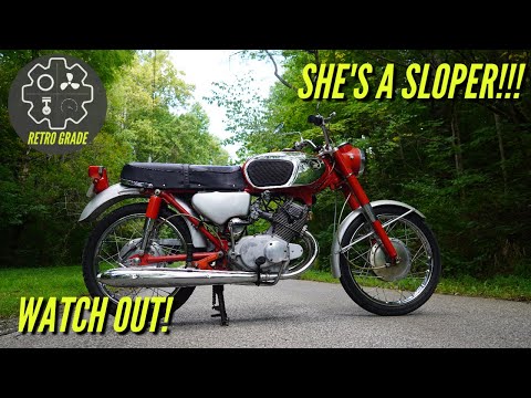 Honda CB160 'Baby Hawk' - The Most Fun You'll Ever Have on a 160cc Parallel Twin #vintagemotorcycle