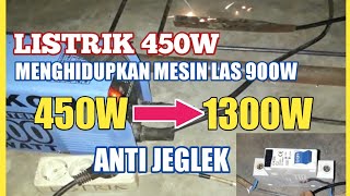 Download lagu Listrik 450Watt mampu menghidupkan mesin las 900Watt 'NO HOAX' mp3