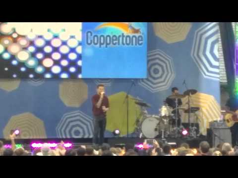 Adam Lambert GMA June 19th 2015, sound check 3,TOH