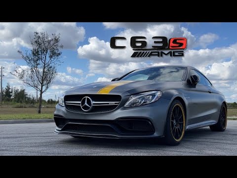 Mercedes-AMG C63 S Coupe Edition 1 Review! The C63 Legacy Lives On | Custom Car Reviews