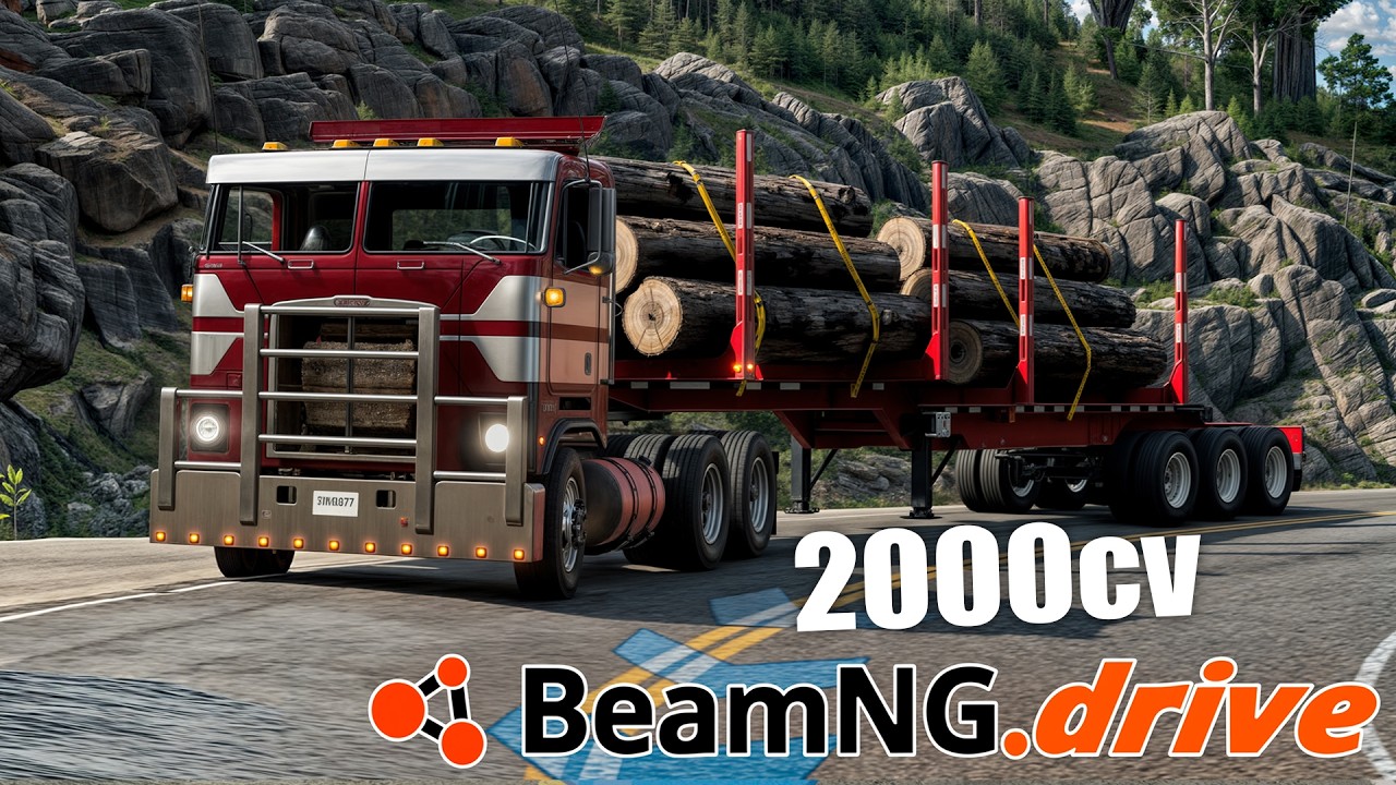 RESTAUREI a DIGNIDADE do meu CAMINHÃO VELHO! - BeamNG RLS #8