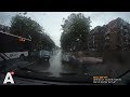 Botsing auto met GVB-bus gefilmd