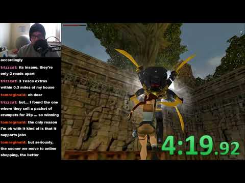 "Searching For The Savegame Crystal Remake" TRLE: Glitchless SS Speedrun in 12:39 IGT / RTA