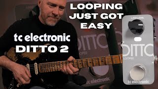 Video thumbnail for TC Electronic Ditto 2 - Looping Made Easy by The Studio Rats