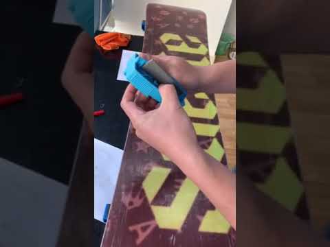 XCMAN New Complete Edge Care Kit Base and Side Ski Angle Tool