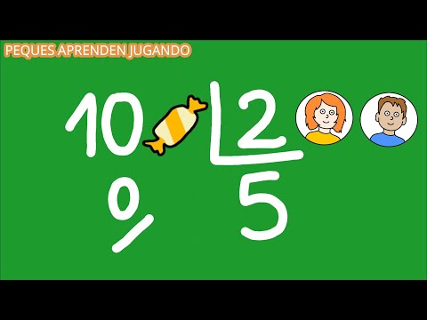 La división para niños  Video para aprender a dividir fácil  De Peques Aprenden Jugando