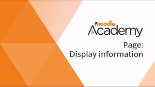 Page   Display information