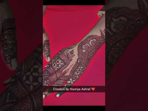 kashees inspired Mehndi design #short #viralshorts #youtubeshorts #Art