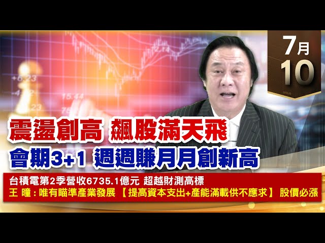 【財經至尊】王曈 0710《【震盪創高 飆股滿天飛】》森崴能源⊕⊕南俊創歷史新高，振華電、旺矽創歷史新高，TPK、GIS創新高｜【光學王+元宇宙王+安控王+IC設計王】加入line@ king5588