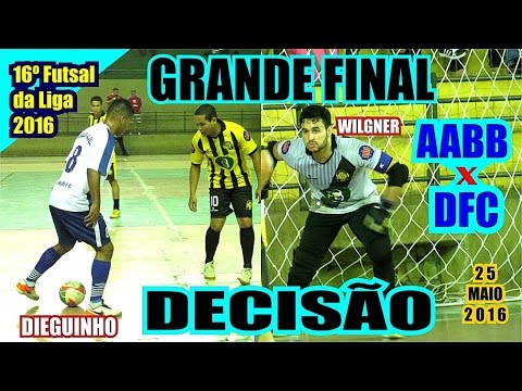 AABB  vs  DFC:  QUEM SERÁ O CAMPEÃO DO FUTSAL?