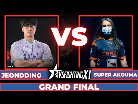 Jeondding (Eddy) vs. Super Akouma (Akuma) - Grand Final - TWT 2023 VS Fighting XI - Tekken 7  Top 8