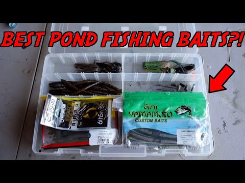 The ONLY Lures You NEED For Pond Bass Fishing!