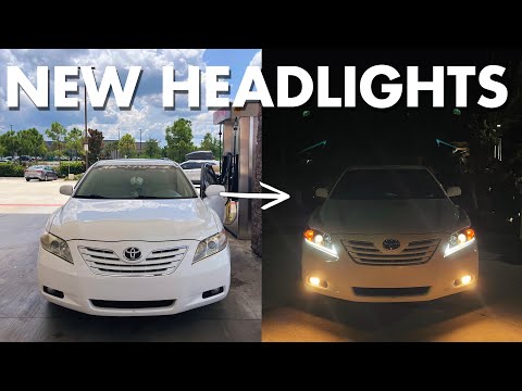 How to replace headlights on a 2007 Toyota Camry