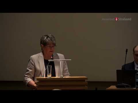 Aufzeichnung der 1. Bürgerschaftssitzung 2026 Hansestadt Stralsund