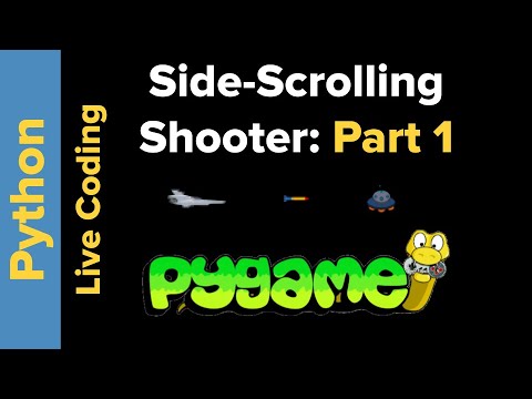 TokyoEdTech Live Stream: Simple Sidescrolling Shooter in Pygame