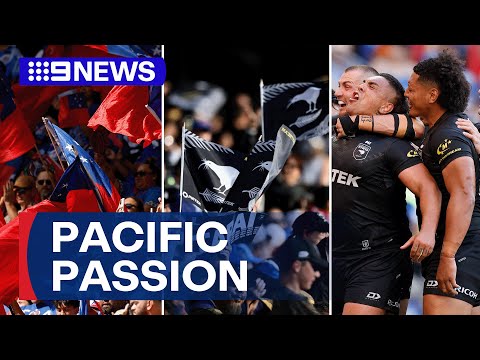 Thousands of New Zealand and Samoan fans flock to Parramatta | 9 News Australia