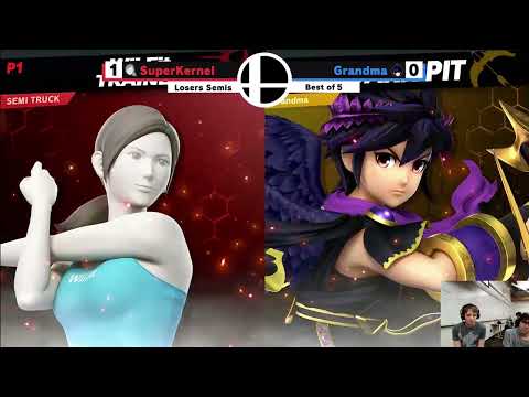 WWU Spring 2025 #3 - SuperKernel (Wii Fit Trainer) VS Grandma (Dark Pit) - SSBU