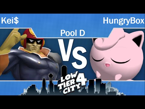 LTC4  - SU | Kei$ (C Falcon) vs Liquid`HungryBox (Jigglypuff) Pool D - Melee