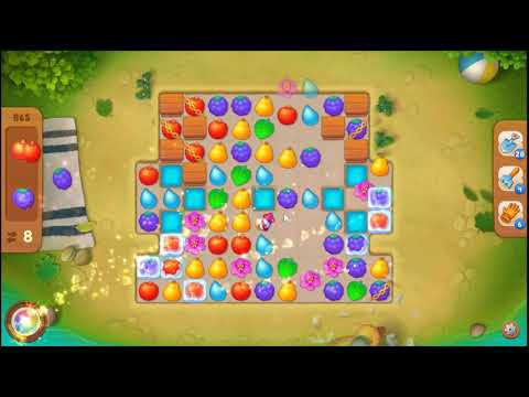 Gardenscapes Level 865 No Booster 🌲 l MiniGames