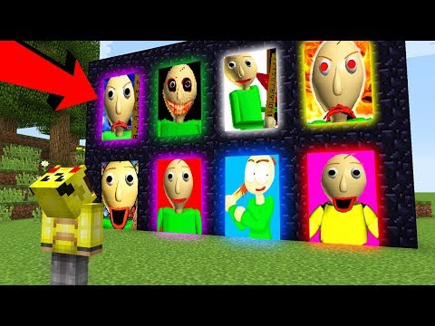 ISMETRG KORKUNÇ BALDİ PORTALLARI BULDU HANGİSİNİ SEÇECEK? 😱 - Minecraft
