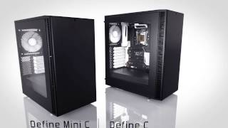 Fractal Design Define Mini C (FD-CA-DEF-MINI-C-BK) - відео 1