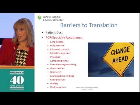 2013 ACCC National Oncology Conference Lung Cancer Screening Session