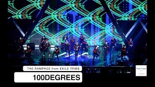 THE RAMPAGE from EXILE TRIBE[4K 고정직캠]100DEGREES@RM