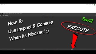 How To |  Use Inspect & Console When Its Blocked! [Cursors.io Hack] | Savi2