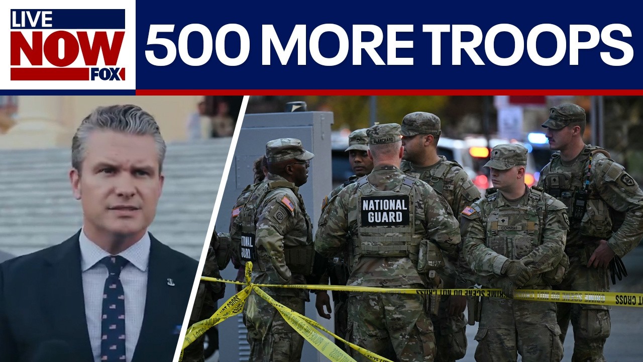 Natl Guard Troops shot: Hegseth responds, orders 500 more troops to DC