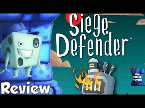 Catacombs & Castles: Siege Defender Review - with Tom Vasel