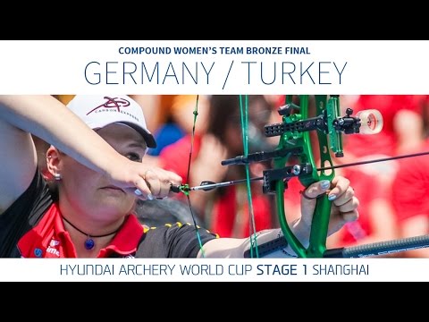 Turkey v Germany – Compound Women's Team Bronze Final | Shanghai 2016