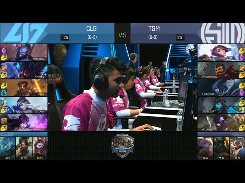 CLG vs TSM Highlights - COUNTER LOGIC GAMING vs TEAM SOLOMID - NA LCS Week 5 - SPRING 2016