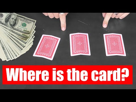 How I learned 3 Card Monte MONEY Scam ! + Trick tutorial