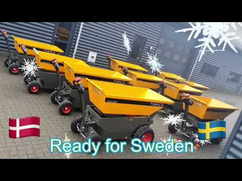 Christmas delivery for SMRTdumper, Sweden