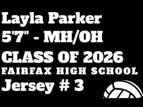 Layla Parker #3 C/O 2026 MB/OH: Game Highlights Vs. Centerville HS