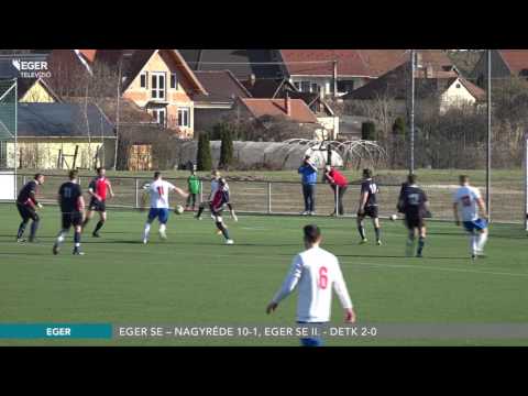 Eger SE – Nagyréde 10-1, Eger SE II. - Detk 2-0 - 2017.03.06.