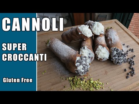 RICETTA CANNOLI SICILIANI SUPER FRAGRANTI - Gluten Free