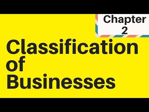 1.2 Classification of businesses IGCSE Business Studies